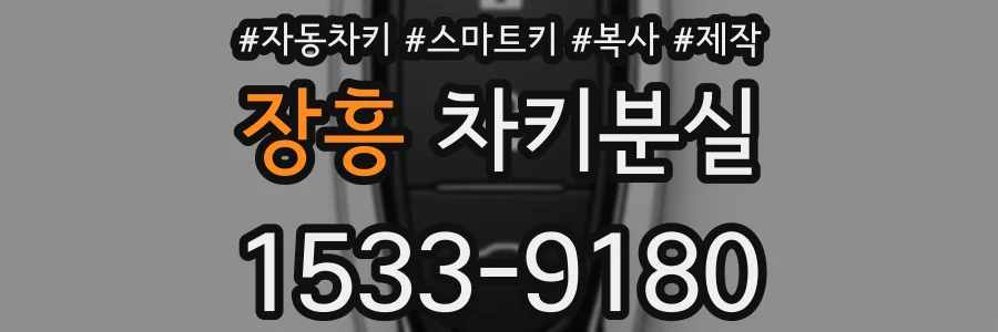장흥 차키분실