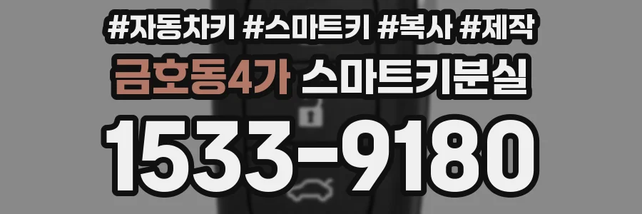 금호동4가 스마트키분실