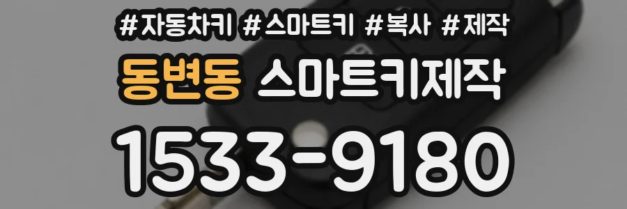 동변동 스마트키제작