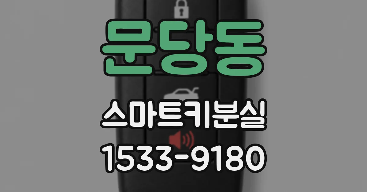문당동 스마트키분실