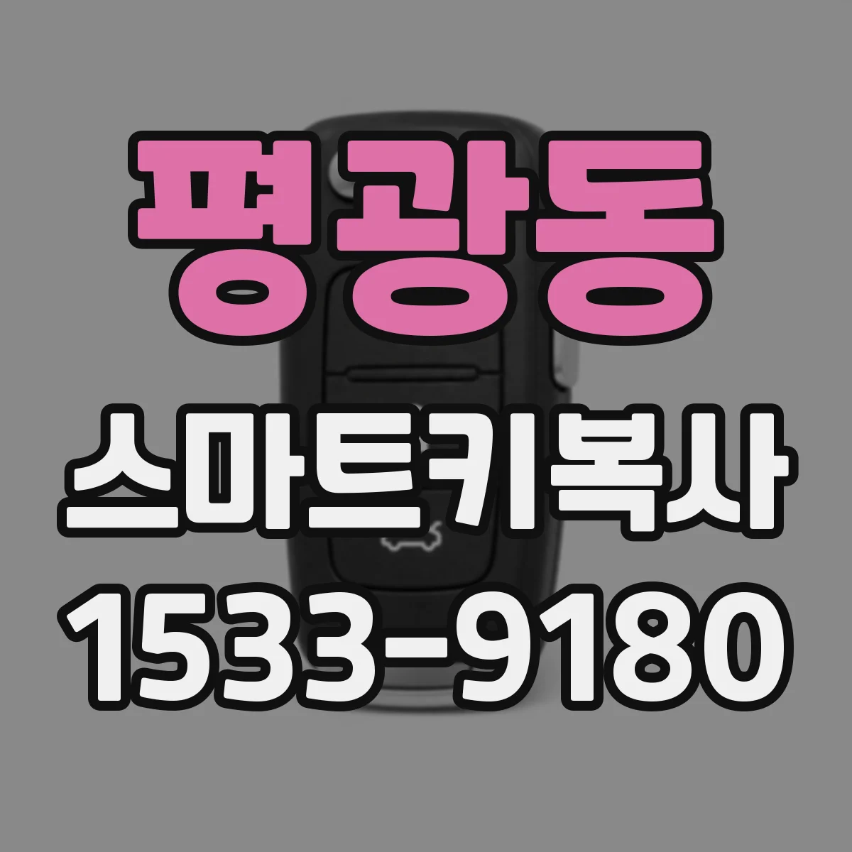 평광동 스마트키복사