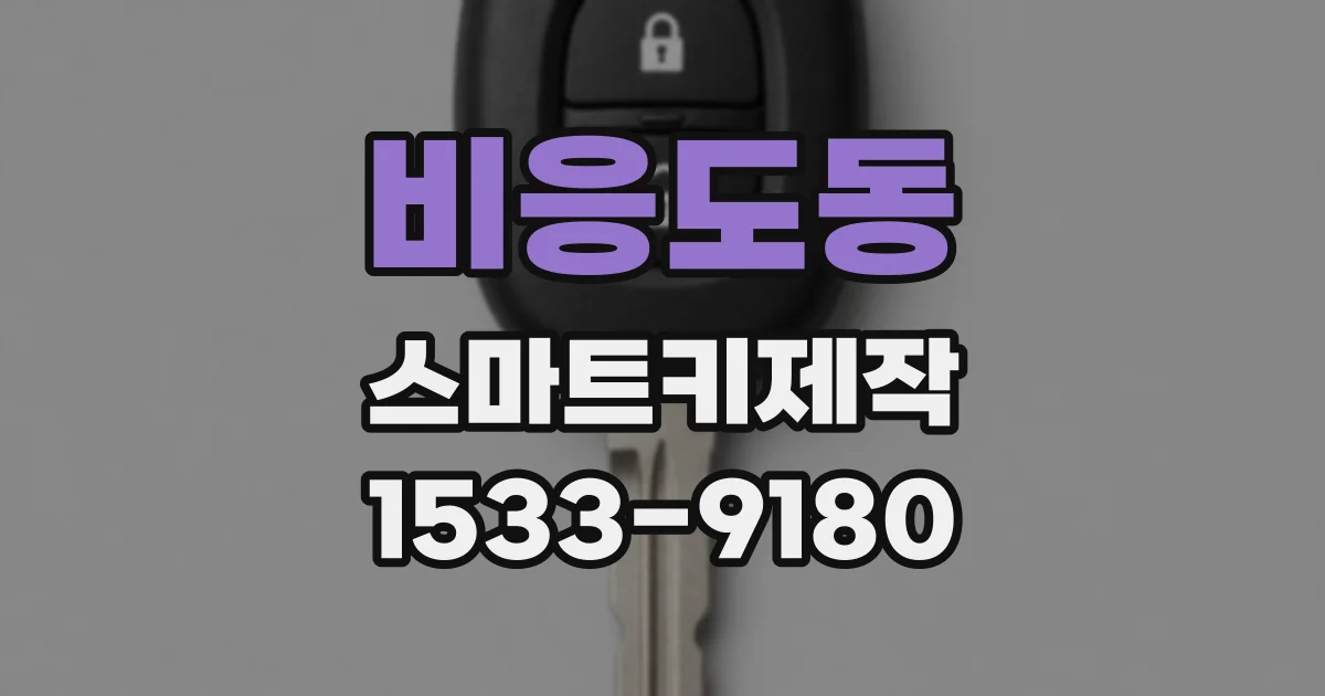 비응도동 스마트키제작