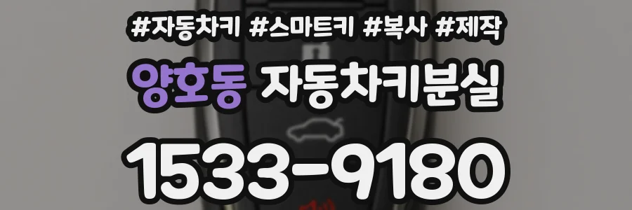 양호동 자동차키분실