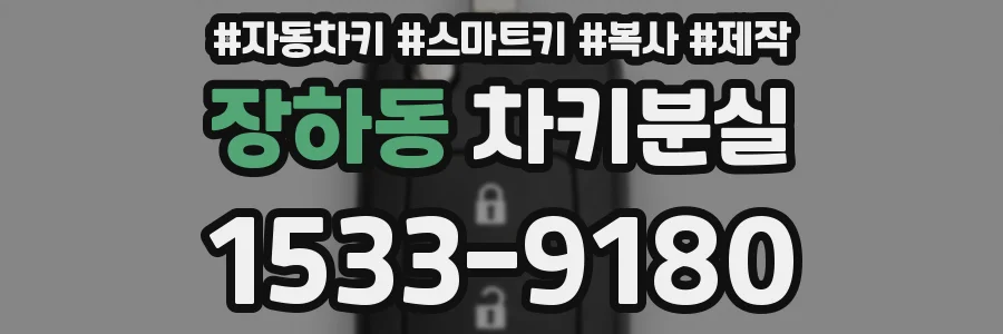 장하동 차키분실