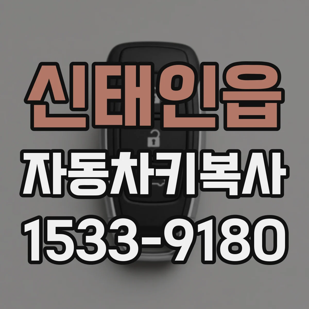신태인읍 자동차키복사