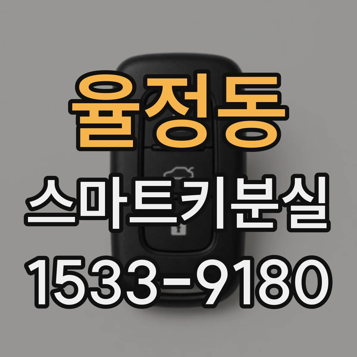율정동 스마트키분실