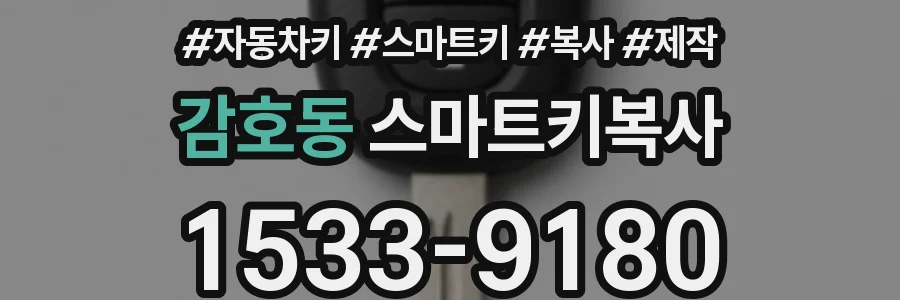 감호동 스마트키복사