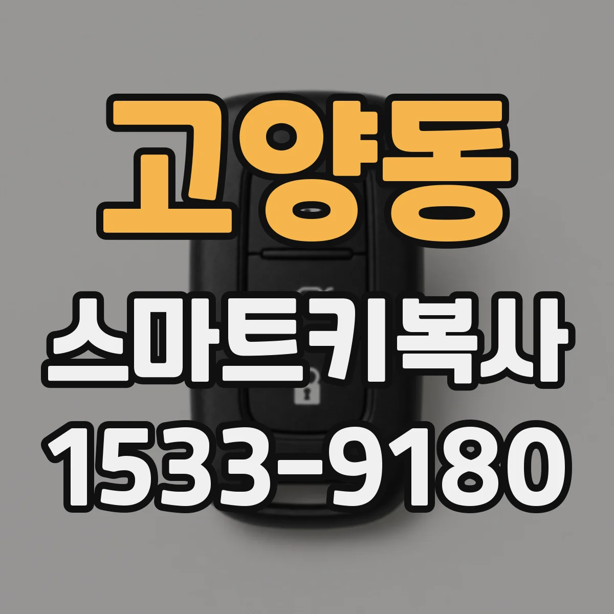 고양동 스마트키복사