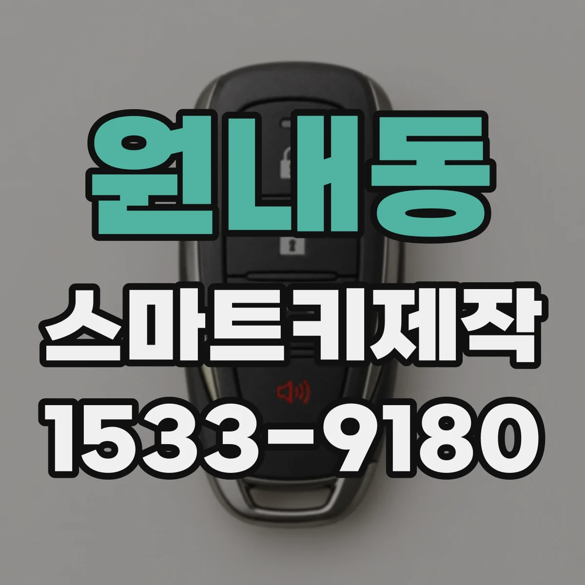 원내동 스마트키제작