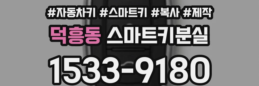 덕흥동 스마트키분실