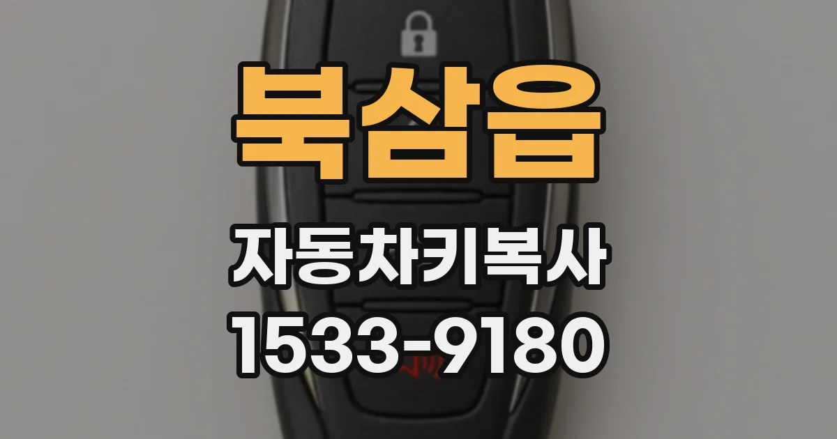 북삼읍 자동차키복사