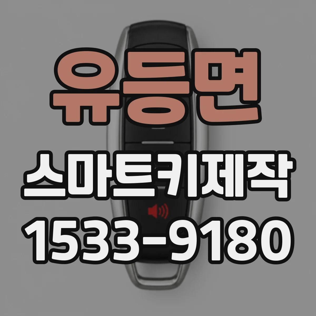 유등면 스마트키제작