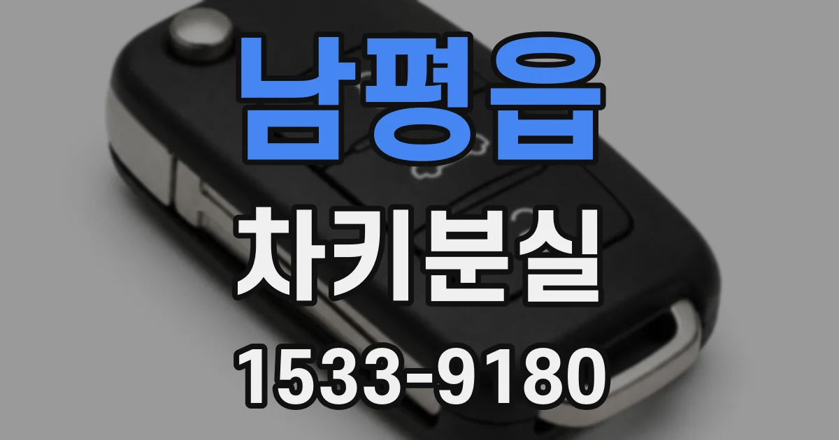 남평읍 차키분실