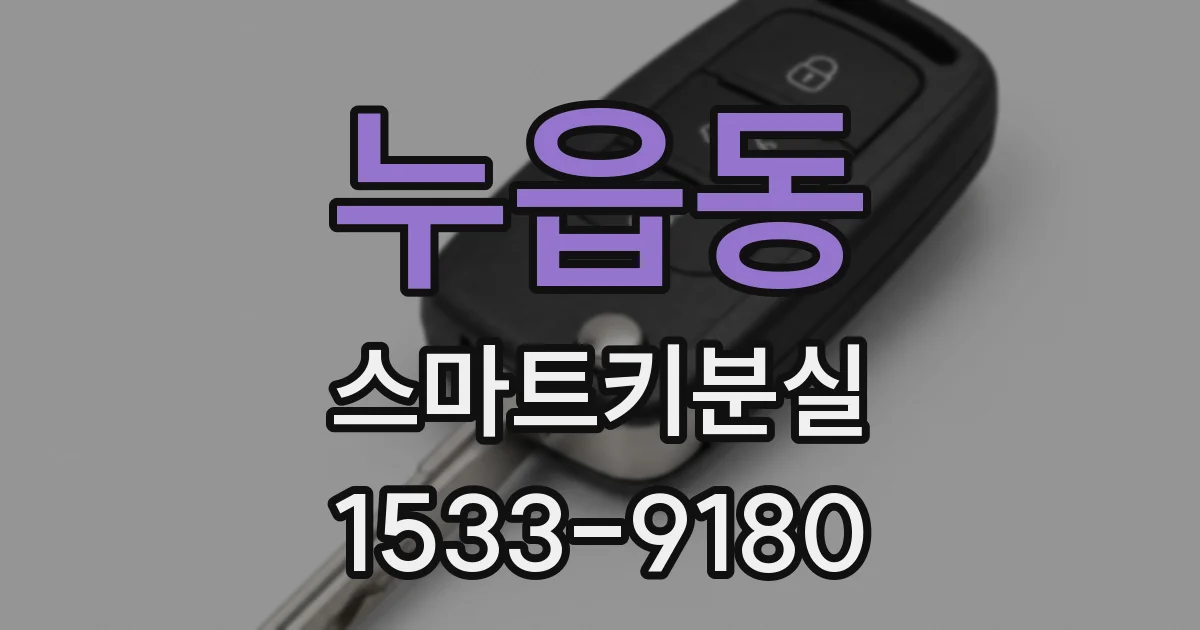 누읍동 스마트키분실