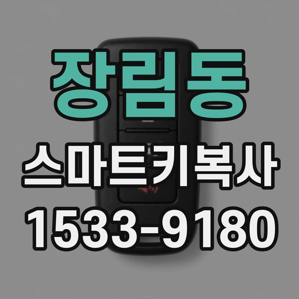장림동 스마트키복사
