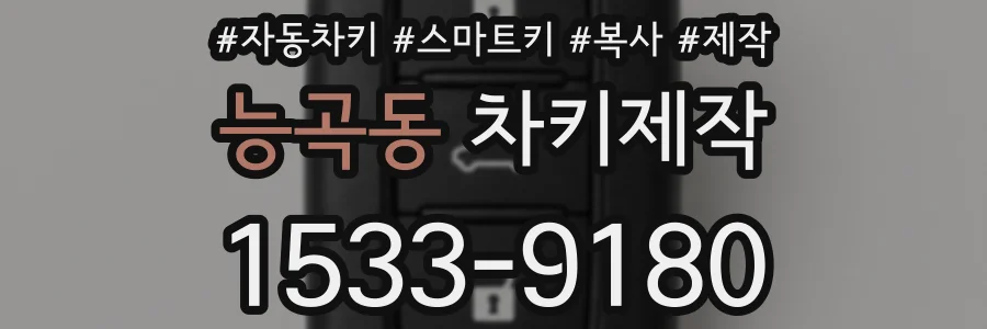 능곡동 차키제작