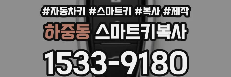 하중동 스마트키복사