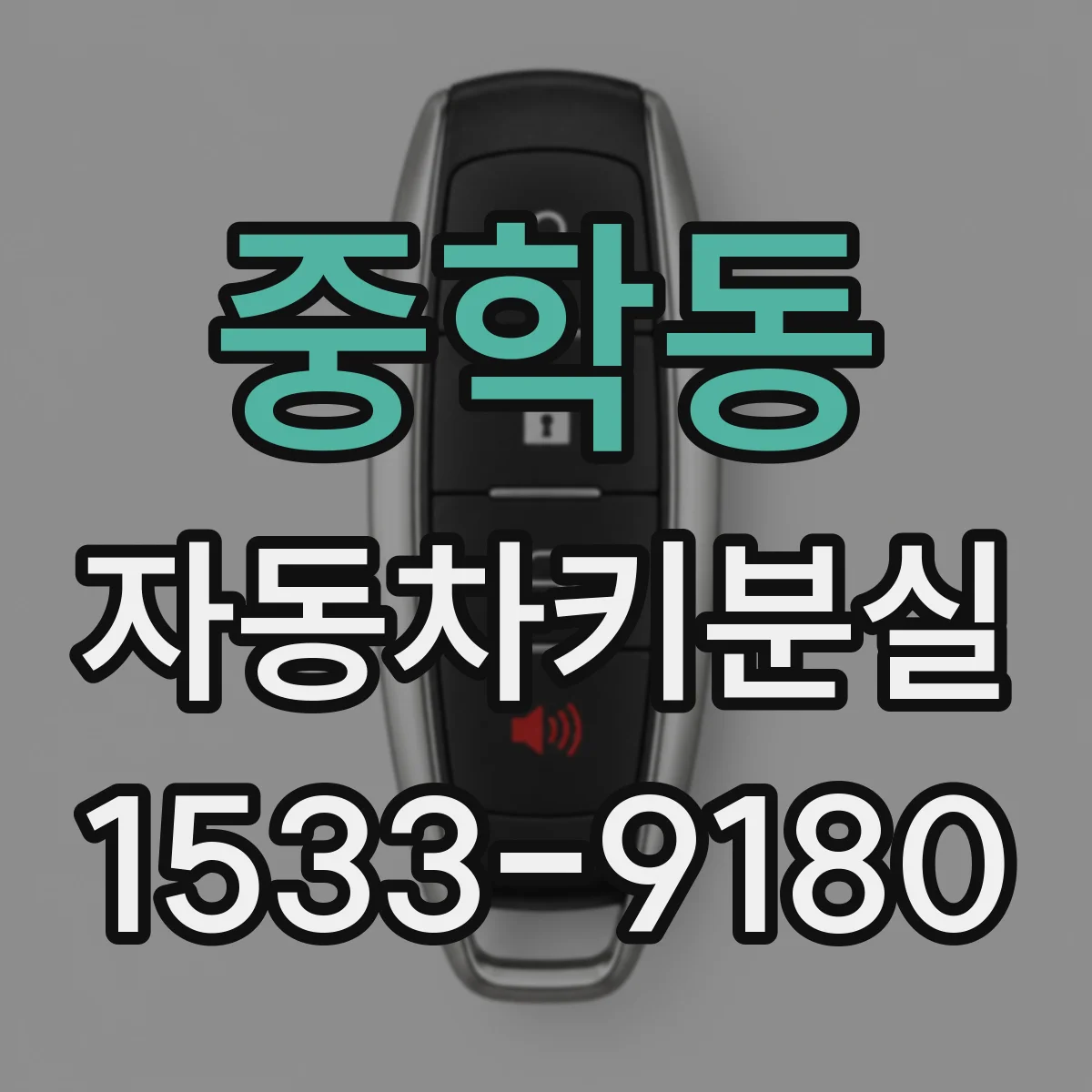 중학동 자동차키분실