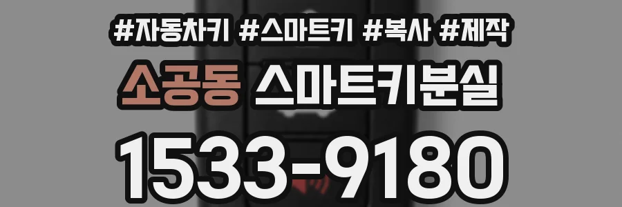 소공동 스마트키분실