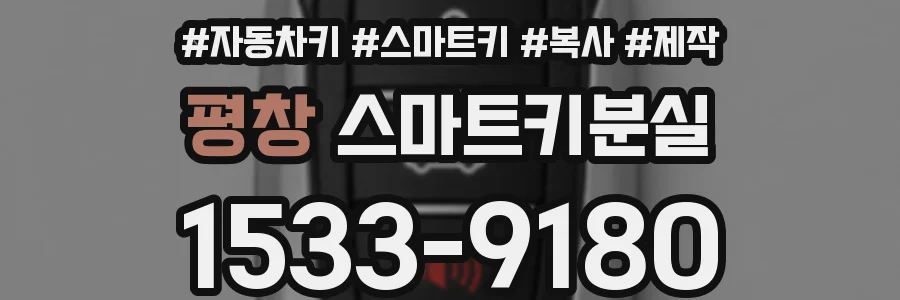 평창 스마트키분실