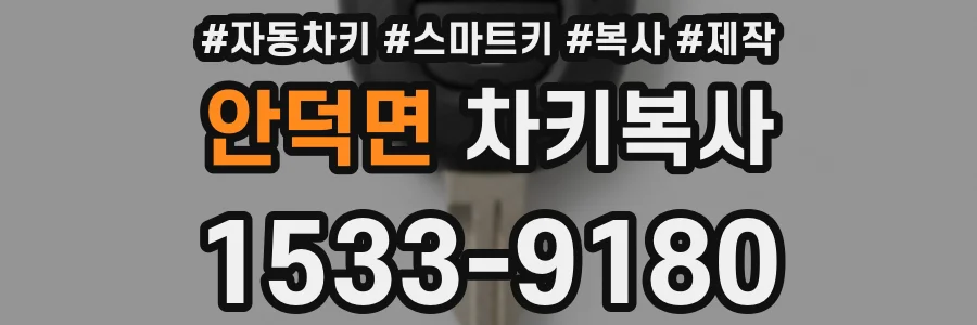 안덕면 차키복사