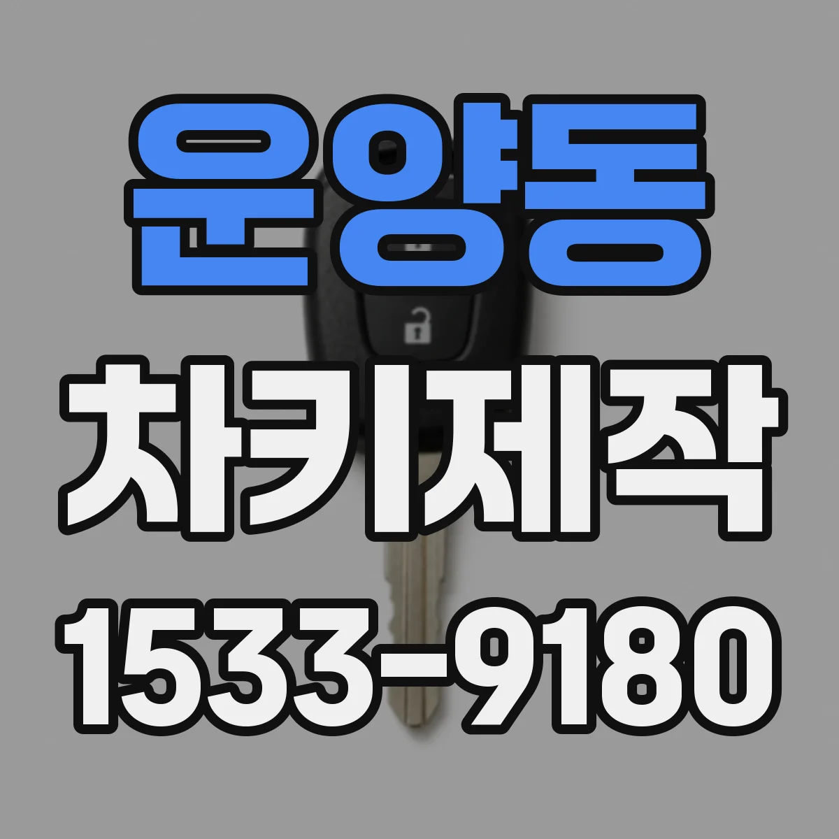 운양동 차키제작