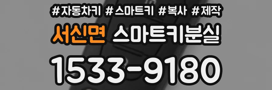서신면 스마트키분실