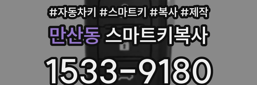 만산동 스마트키복사