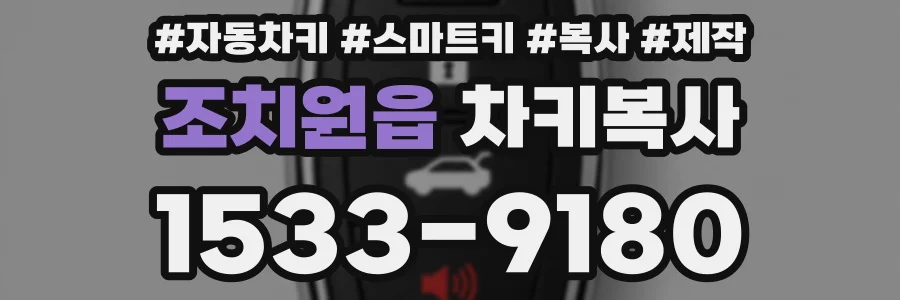 조치원읍 차키복사