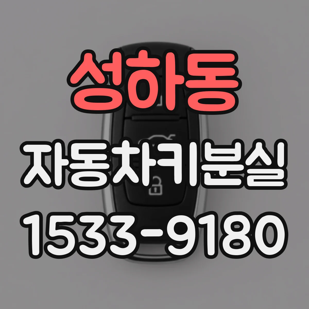 성하동 자동차키분실