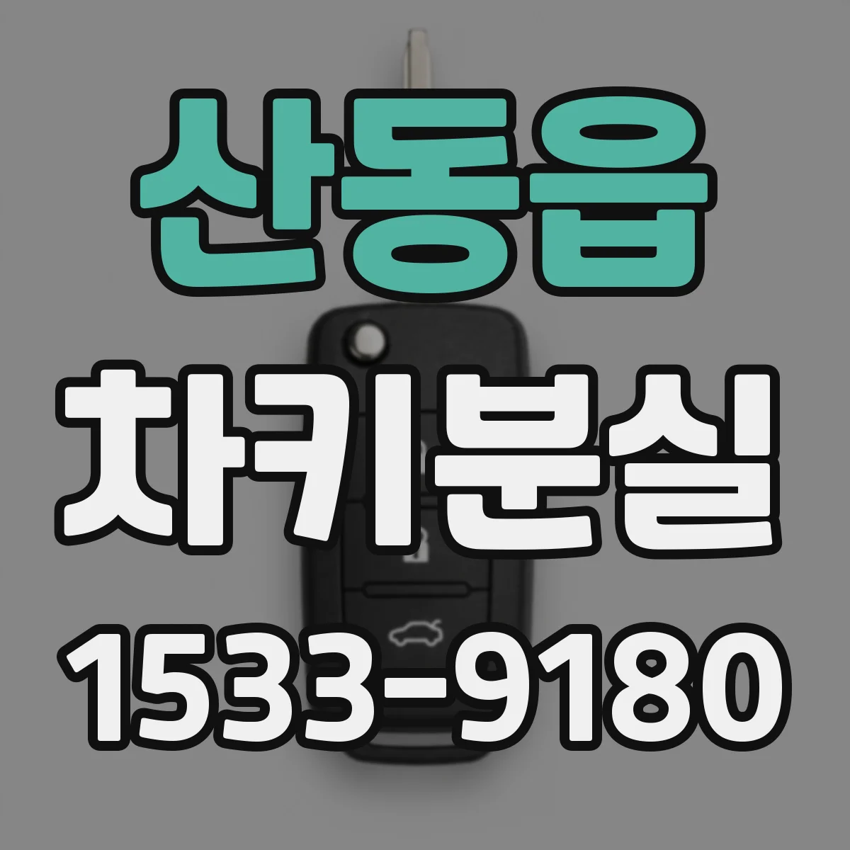 산동읍 차키분실