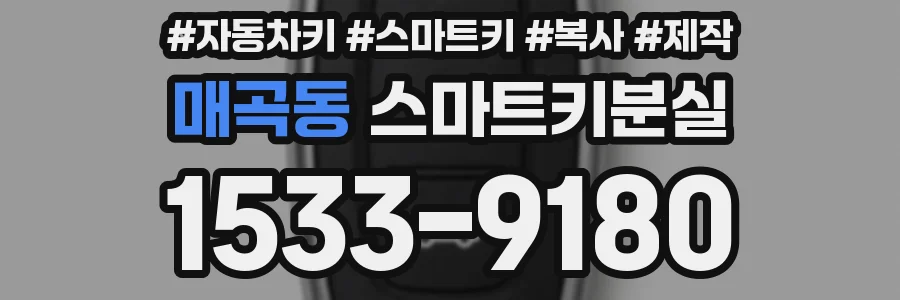 매곡동 스마트키분실