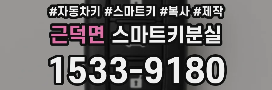 근덕면 스마트키분실