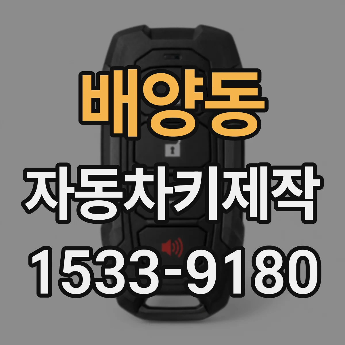 배양동 자동차키제작