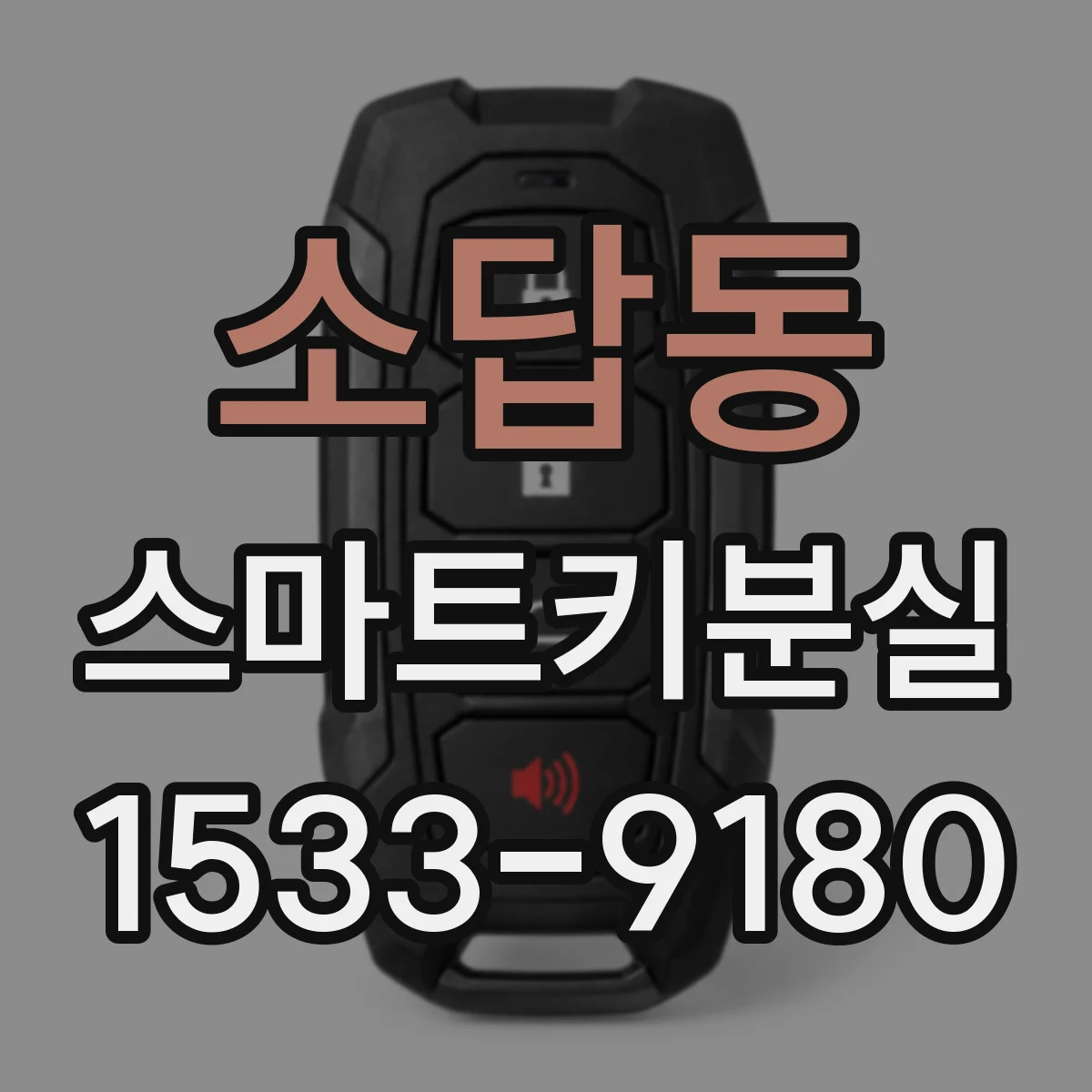 소답동 스마트키분실