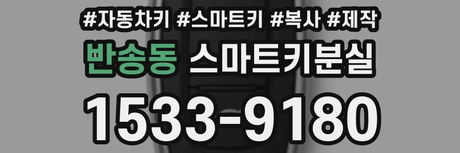 반송동 스마트키분실
