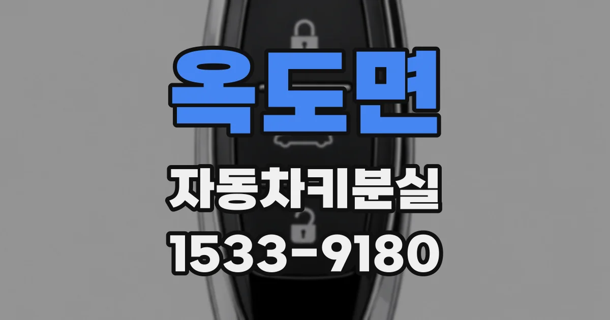 옥도면 자동차키분실