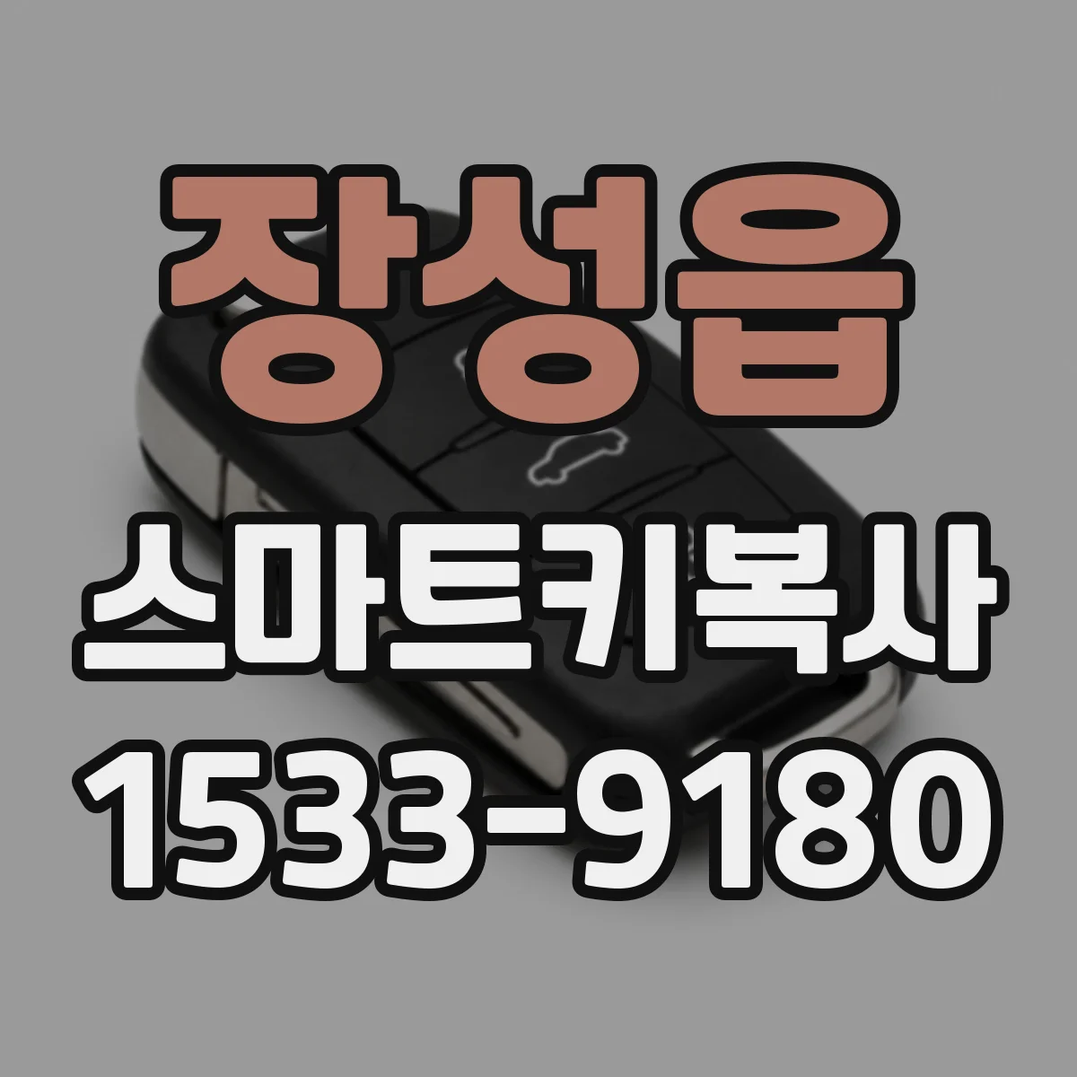 장성읍 스마트키복사