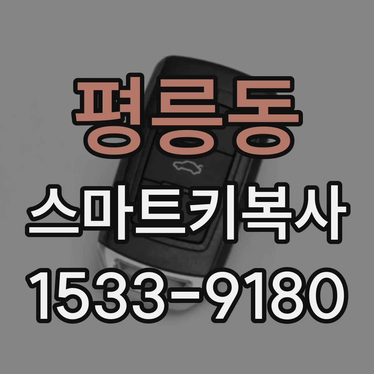 평릉동 스마트키복사