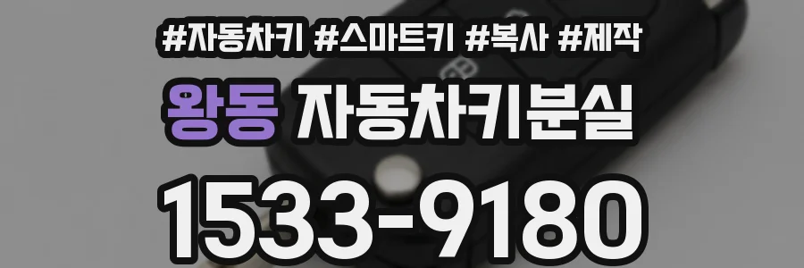 왕동 자동차키분실