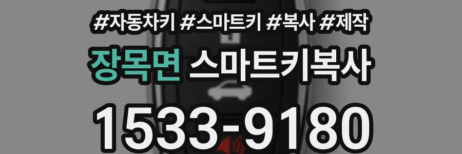 장목면 스마트키복사