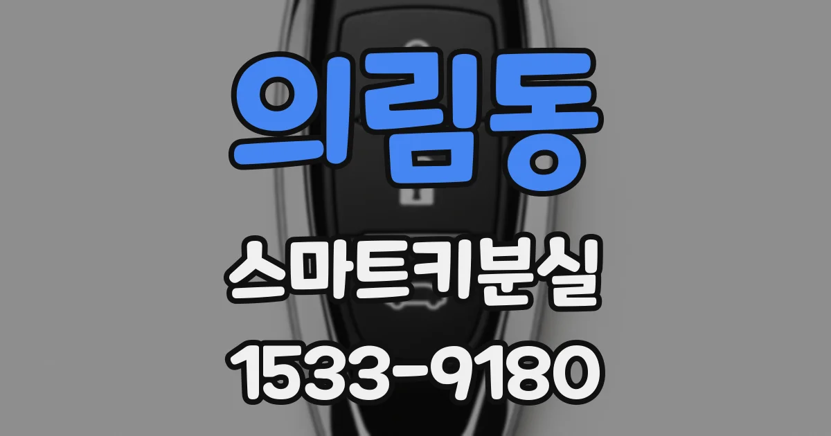 의림동 스마트키분실