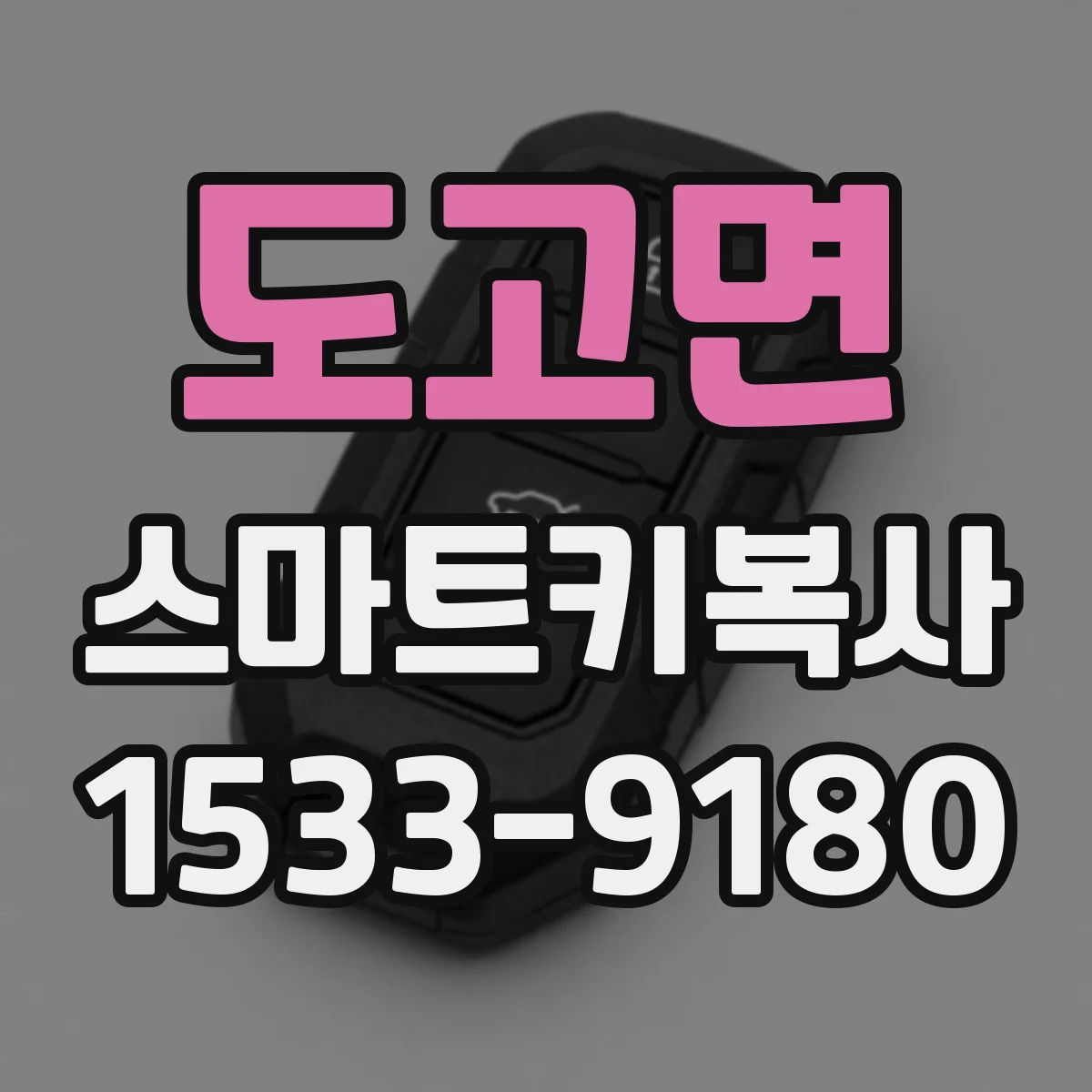 도고면 스마트키복사
