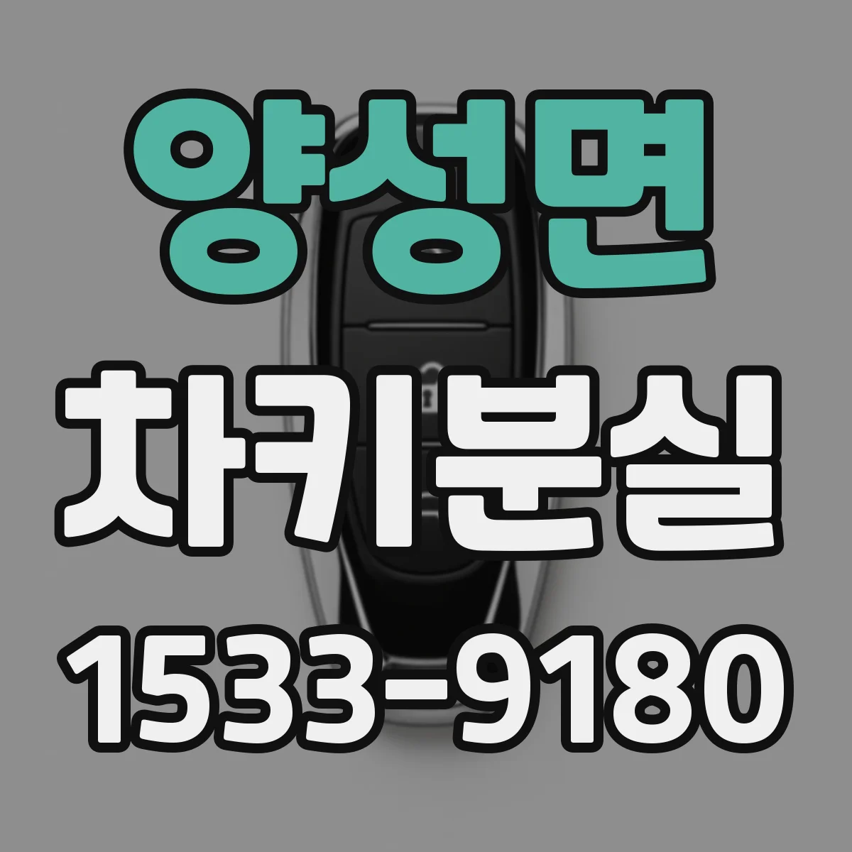 양성면 차키분실