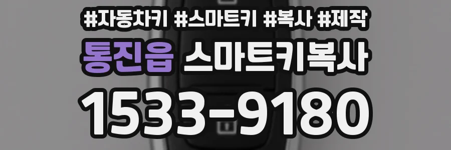 통진읍 스마트키복사