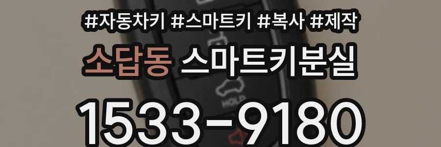 소답동 스마트키분실