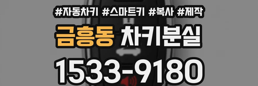 금흥동 차키분실