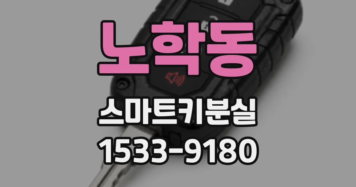 노학동 스마트키분실