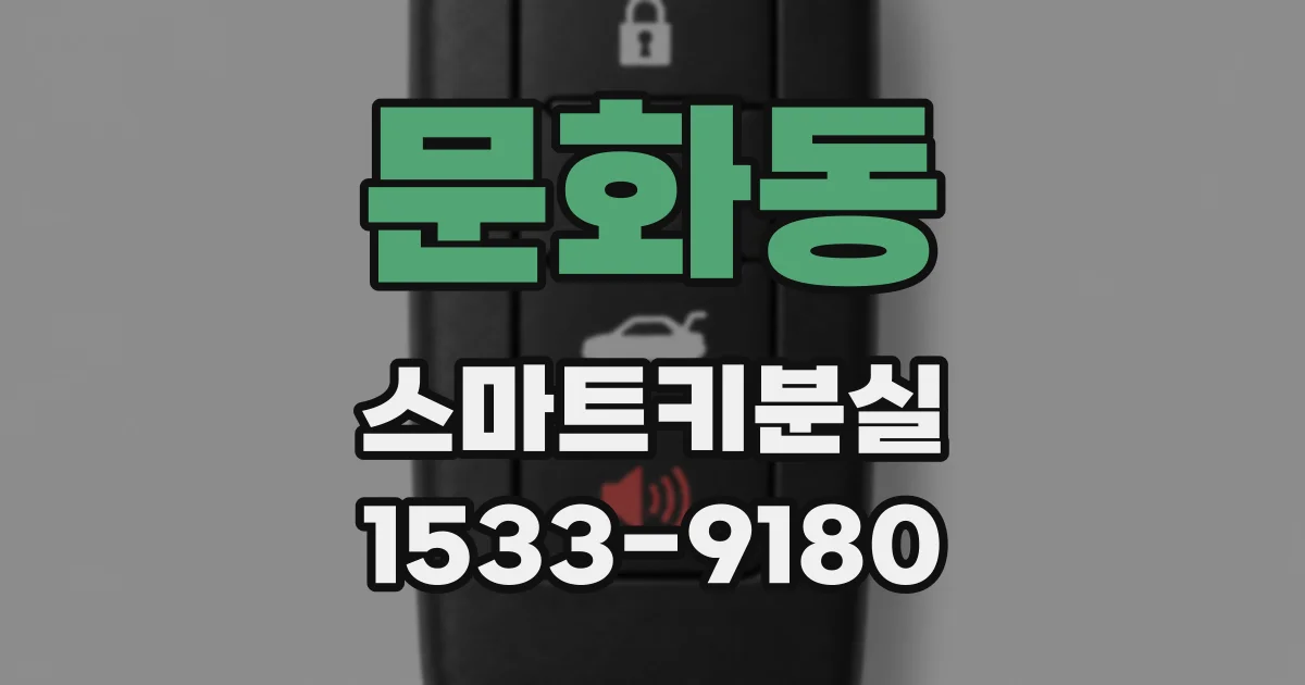 문화동 스마트키분실