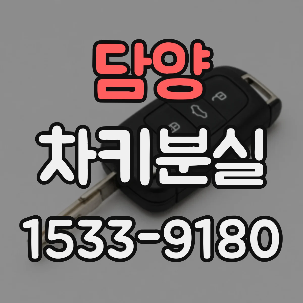 담양 차키분실